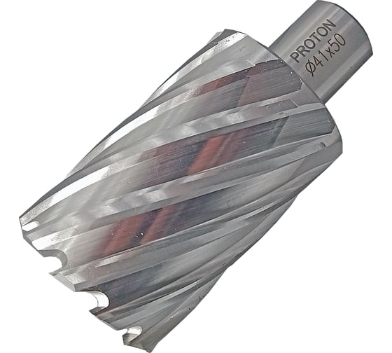 Сверло корончатое PROTON d41мм (h=50) HSS Т0000025382