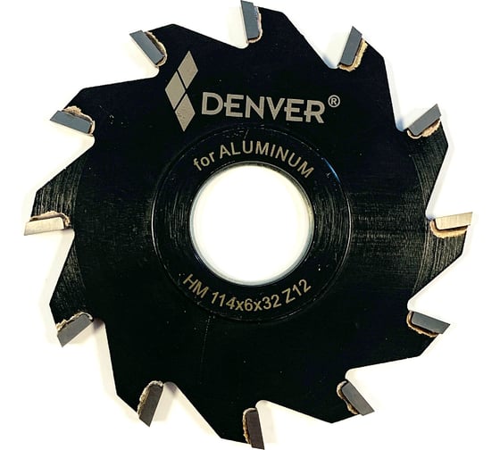 Фреза дисковая HM 114x6x32/30 мм, Z=12, AL ООО Галифакс 5114001