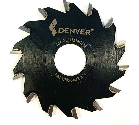 Фреза дисковая HM 120x6x32/30 мм, Z=14, AL ООО Галифакс 5120001