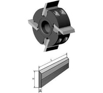 Головка фрезерная с набором сменных ножей 19 мм для фрезерного станка Корвет-84 Энкор 19302