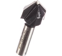 Фреза пазовая галтельная V-образная (16х45 мм; 90°; хвостовик 8 мм) по дереву Bosch 2608628407