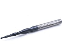 Фреза спиральная двухзаходная конусная сферическая MFL2QX8.60.100.2 (4х60х100 мм; хв-к 8 мм) МНОГОФРЕЗ 4030