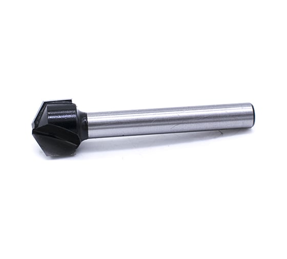 Фреза пазовая для алюкобонда MF-SG612.712060 (12.7х10х50 мм; хв-к 6 мм; 120 градусов) МНОГОФРЕЗ 5585 1