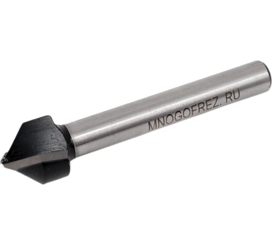Фреза пазовая для алюкобонда MF-SG612.79045 (12.7х10х50 мм; хв-к 6 мм; 90 градусов) МНОГОФРЕЗ 5583