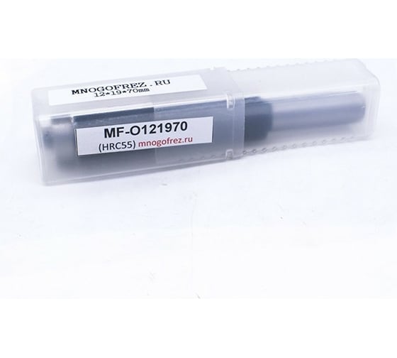 Фреза обгонная с нижним подшипником MF-O121970 (19х70 мм, хв-к 12 мм) МНОГОФРЕЗ 3303