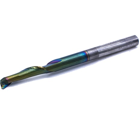 Фреза спиральная однозаходная по алюминию MF-AL8830L HSS (8х30х100 мм, хв-к 8 мм) МНОГОФРЕЗ 5523