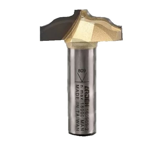 Фреза профильная 34x12x52 мм, хв-к 12 мм, Z2, R3/7 ARDEN 160909-2