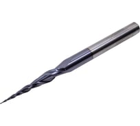 Фреза твердосплавная коническая 75х30.5х6 мм, R0.25 мм Deltatools DTC1 06-1057