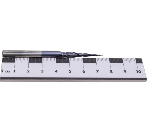 Фреза твердосплавная коническая 75х30.5х6 мм, R0.25 мм Deltatools DTC1 06-1057