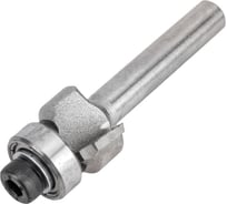 Фреза концевая для снятия свесов с подшипником 6.35xD16.7xH8 мм, R2 мм Deltatools 06-1028