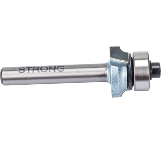 Фреза по дереву кромочная калевочная Profi 6x16.7Dх5H мм, R2 мм Strong СTФ-1017А0017