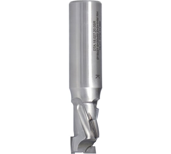 Фреза алмазная Z1+1, 18х25х80 мм, хв-к 20х50 мм, RH, 3PCD+1HM, H=2.5 мм ITA TOOLS DTA.18.025.20.0SR 06-0116