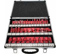 Набор концевых фрез 35 шт, хв-к 8 мм Greencut BS03501