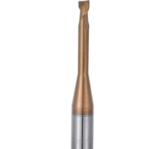 Микрофреза твердосплавная прямая D0.6-L50-T2-TiSiN-HRC60L СпецТехИнструмент D06L50T2TiSiNHRC60LSTI