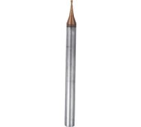 Микрофреза твердосплавная прямая D0.4-L50-T2-TiSiN-HRC60 СпецТехИнструмент D04L50T2TiSiNHRC60STI