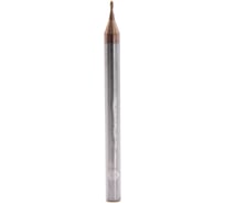 Микрофреза твердосплавная сферическая D0.8-BN0.4-L50-T2-TiSiN-HRC60 СпецТехИнструмент D08BN04L50T2TiSiNHRC60STI