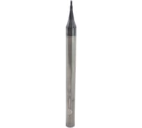 Микрофреза твердосплавная сферическая D0.9-BN0.45-L50-T2-AlTiN-HRC55 СпецТехИнструмент D09BN045L50T2AlTiNHRC55STI
