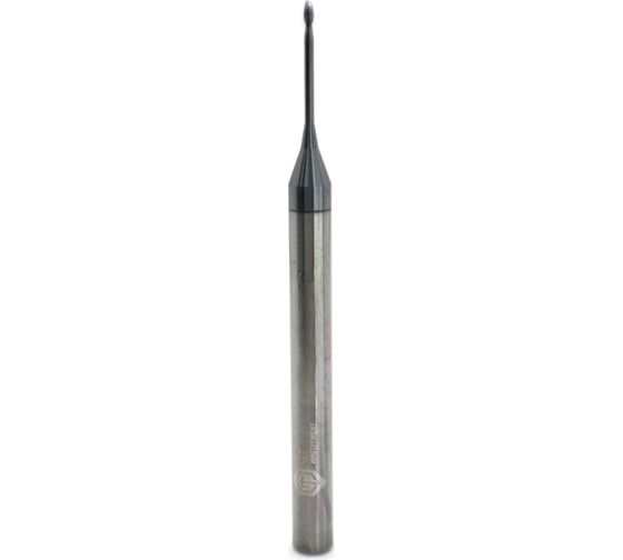 Микрофреза твердосплавная прямая D0.5-L50-T2-AlTiN-HRC55L СпецТехИнструмент D05L50T2AlTiNHRC55LSTI 1
