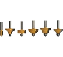 Набор фрез 6 шт. для декоративного применения Энкор 10623