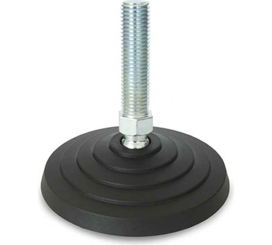 Опора шарнирная дисковая (60х140 мм, 500 кг, М12) EMES PAM601210 1