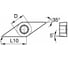 Пластина токарная VBGT160402-AL3 10 шт NRG10N NORGAU 020085200 2