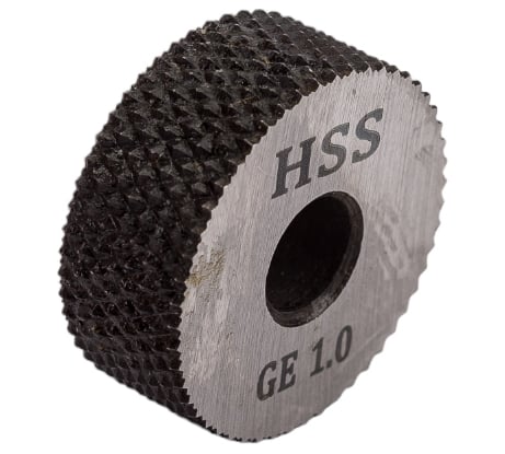 Ролик для сетчатой накатки 20x8х6 мм, 30 градусов, шаг 1 мм, Р6М5, выступающие точки (GE) ИНСТУЛС 00001238322