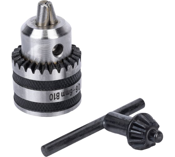 Патрон сверлильный ПС- 6 В10, 0.6-6 мм J2106 ИНСТУЛС 00001597163 25008351