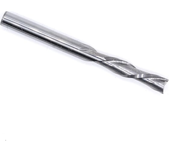 Фреза двухзаходная с удалением стружки вниз MF2LXD6.25 (6х25х55 мм; хв-к 6 мм) МНОГОФРЕЗ 6904 1