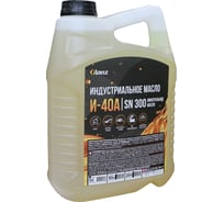 Масло индустриальное И-40А 5 л Glanz GL-625