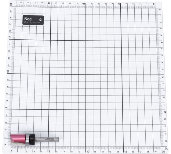 Фреза обгонная Z=2, 16x20x64 мм, S=6 мм, верхний подшипник PROCUT 152621BP