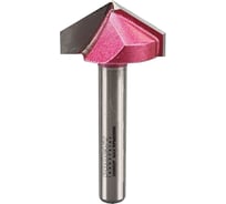 Фреза V-образная пазовая PROFESSIONAL с углом 60 градусов 22x25x55 мм, ц/х 6 мм, i1=19 мм PROCUT A1009