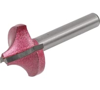 Фреза врезная радиусная (псевдофиленка) PROFESSIONAL 22x12x44 мм, ц/х 6 мм, R=8 мм, i1=8 мм, d1=6 мм PROCUT A1205