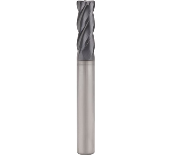 Фреза радиусная VHM 5x13x50x6 мм, Z4, R0.5 мм, Тип INOX NORGAU 018260050