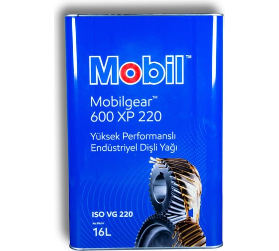 Масло MOBILGEAR 600 XP 220 16 л MOBIL 155987