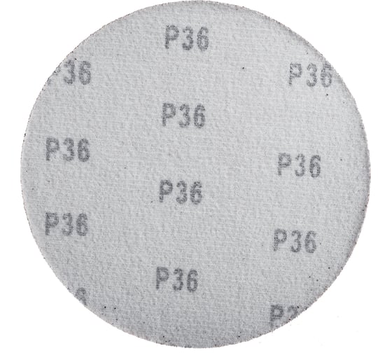 Круг шлифовальный (5 шт; 150 мм; Р36) для шлифовальных станков Fit 39801