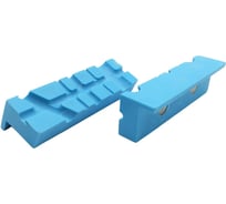 Губки тисков (пара) 100 мм профилированные накладные, магнитные BESTELLI  AC01102133