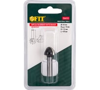 Фреза пазовая галтельная (20х12х49 мм) по дереву FIT IT 36651