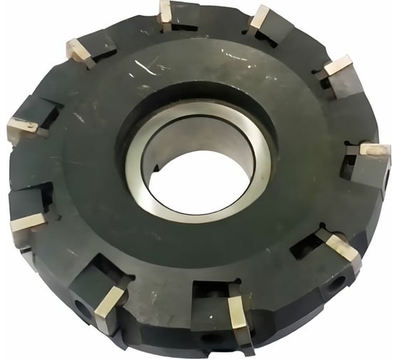 Фреза торцевая насадная 250x63x60 мм, Т15К6, Z=15, с механическим креплением 4-гран. пластин SPUN 150412 CNIC 36017 1