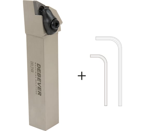 Державка токарная DDJNR 2525 M1504 правая Standard Debever Machining Solutions DB-S-DDJNR2525M1504