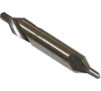 Сверло центровочное двухстороннее 1.25x3.15x31.5x2.2 мм, Р6АМ5, тип А, вышлифованный профиль TLX 73025