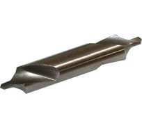 Сверло центровочное двухстороннее 4x10x56x10.6x12.5 мм, Р6АМ5, тип R, вышлифованный профиль, ГОСТ 14952-75, DIN 333 TLX 71556