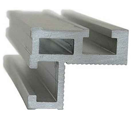 Профиль шина анодированная 30x26х1000 мм WOODWORK TR30.100