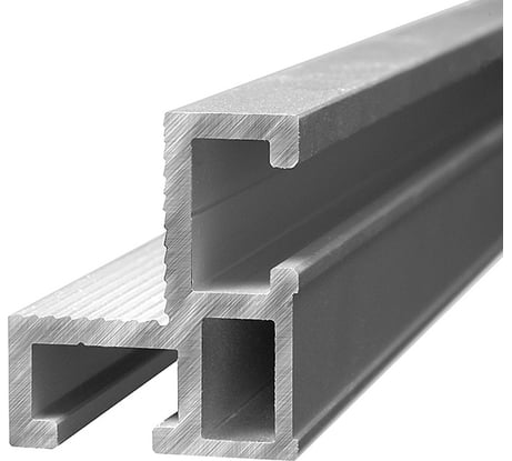 Профиль шина анодированная 30x26х1500 мм WOODWORK TR30.150