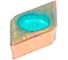 Пластина сменная DCMT 11T304 (5 шт.) для резцов 25; 37 Optimum 3441281 1