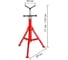 Складная роликовая опора на треноге 12 дюймов, без роликов Rotorica RT.1185200 5