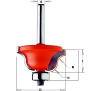 Фреза кромочная калевочная (38.1x17.3 мм; R 6.4 мм; S 12 мм) по дереву СМТ 940.850.11
