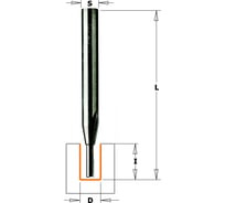 Фреза пазовая монолитная (3x11x60 мм; S 6 мм) по дереву CMT 712.030.11