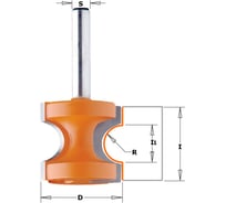 Фреза кромочная полустержневая (22.2x19 мм; R 3.2 мм; S 12 мм) по дереву CMT 954.502.11