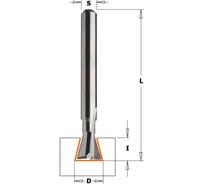 Фреза ласточкин хвост монолитная (5.3x4 мм; 17°; S 6 мм; W1; RH) по дереву CMT 718.053.11