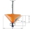 Фреза кромочная конусная (22.2x10 мм; 25°; S 8 мм) по дереву CMT 936.190.11 1